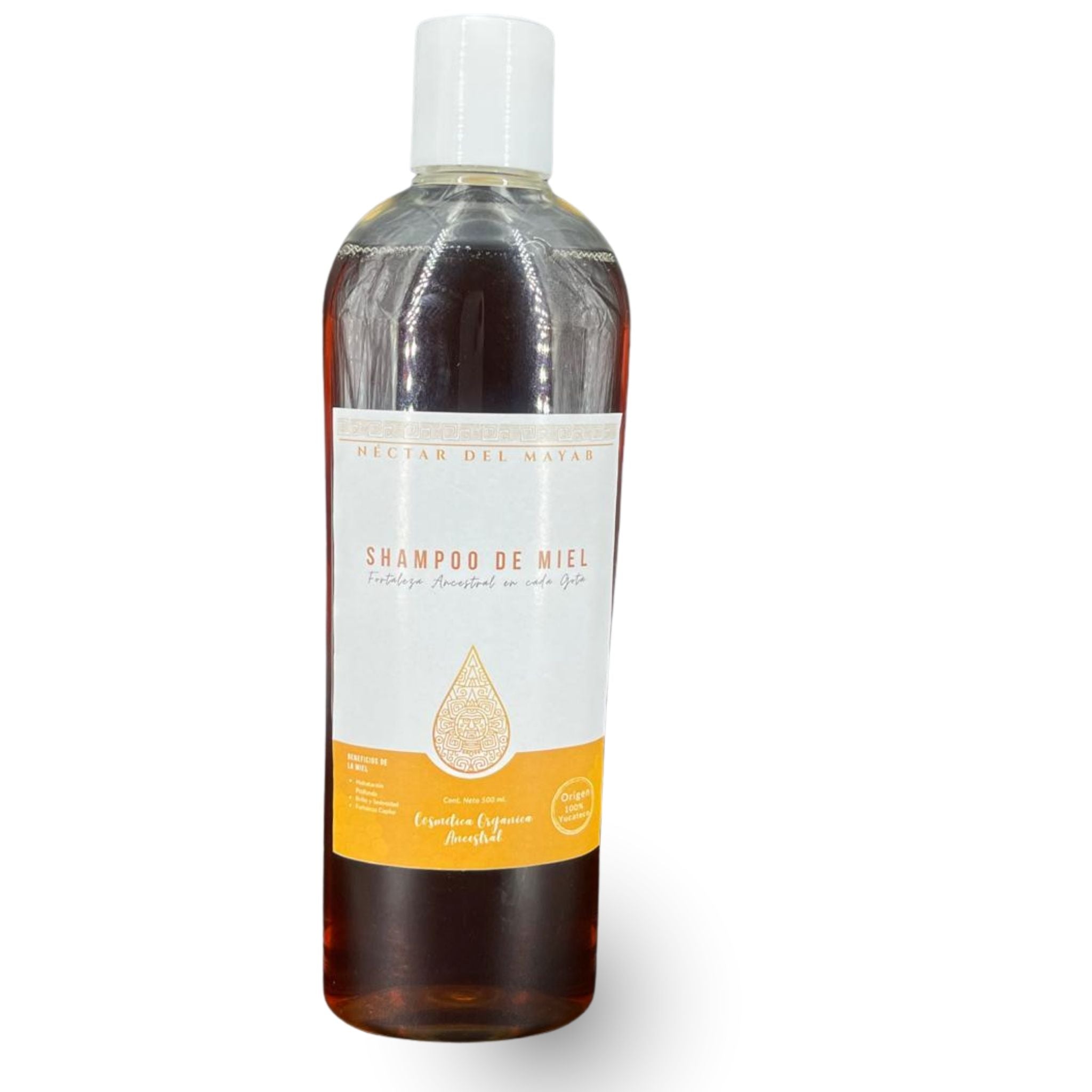 Shampoo de Miel Natural Artesanal (500 ml) - Crecimiento y Brillo | Néctar del Mayab