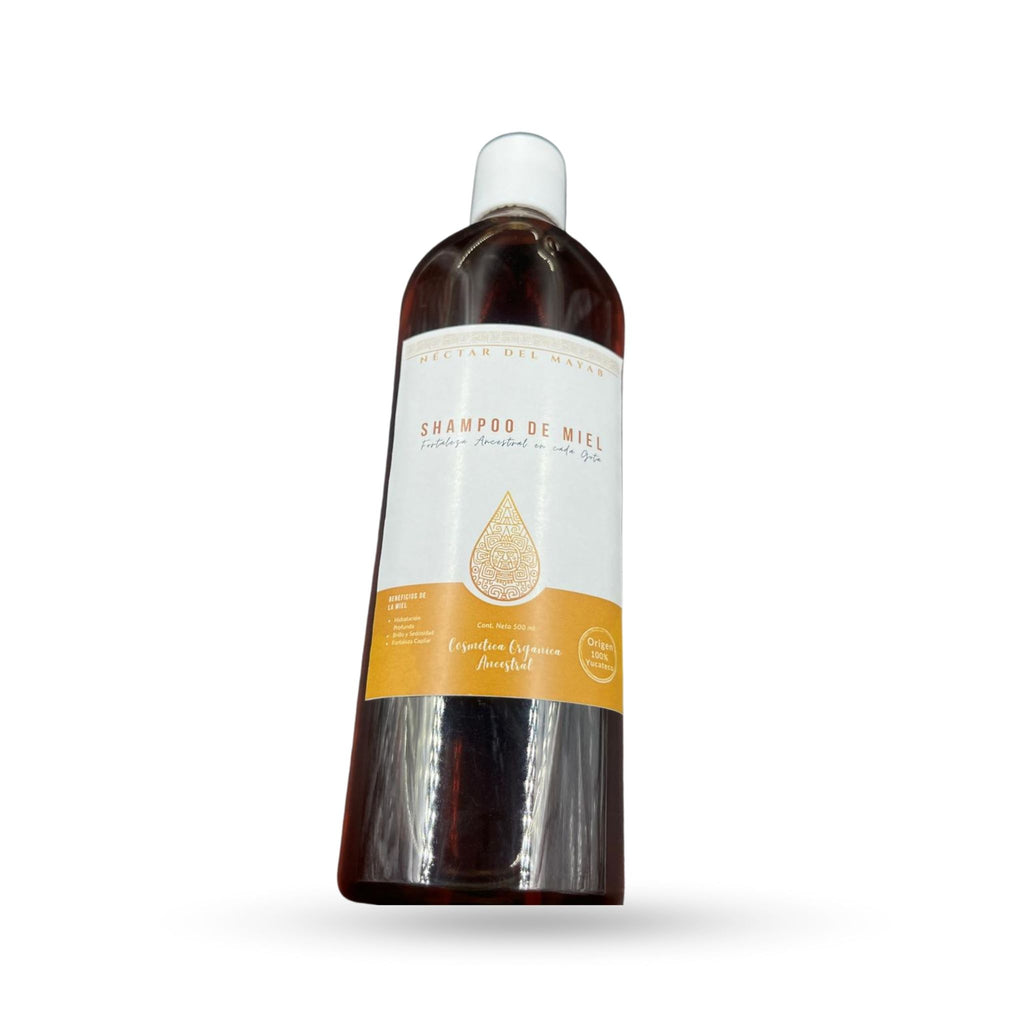 Shampoo de Miel Natural Artesanal (500 ml) - Crecimiento y Brillo | Néctar del Mayab