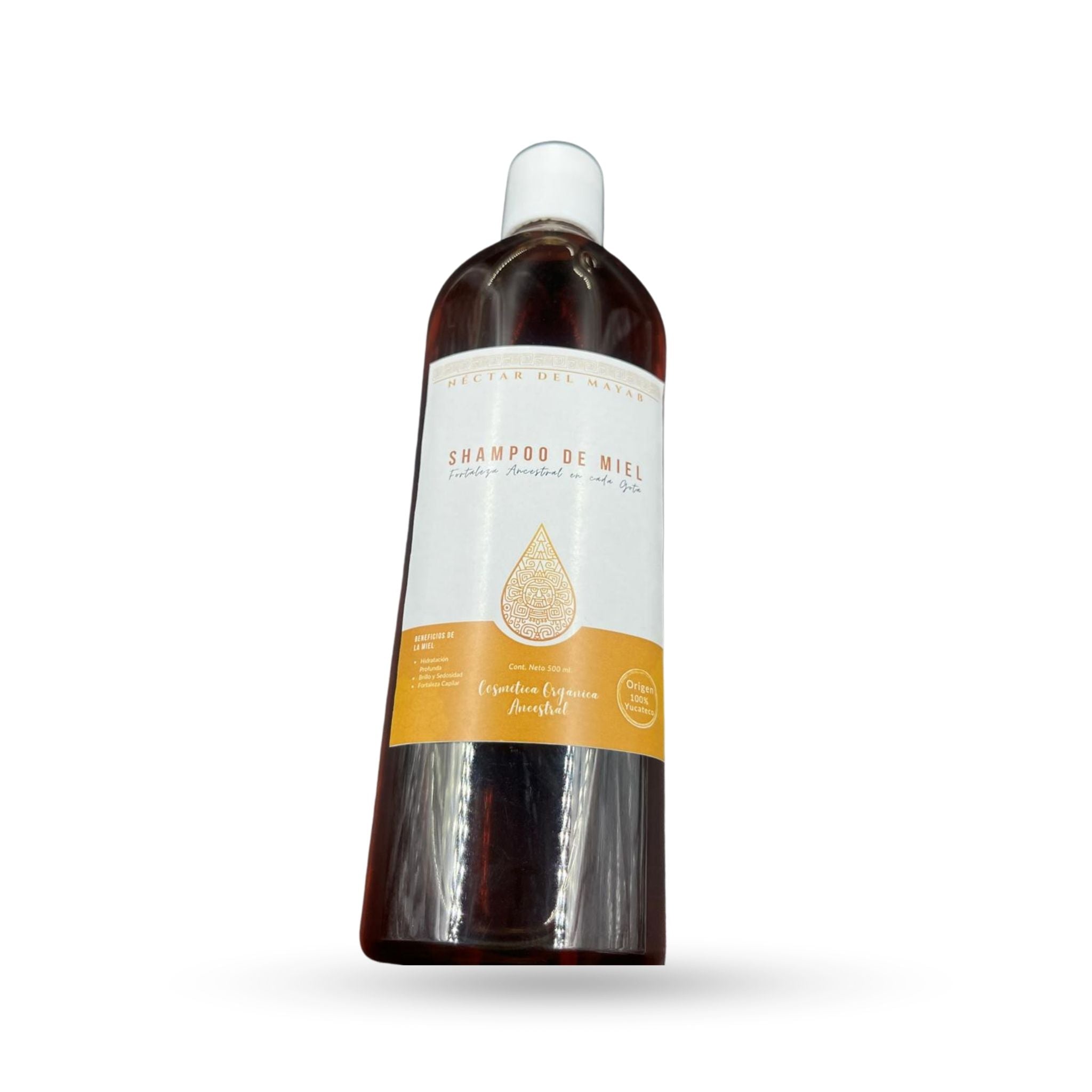 Shampoo de Miel Natural Artesanal (500 ml) - Crecimiento y Brillo | Néctar del Mayab