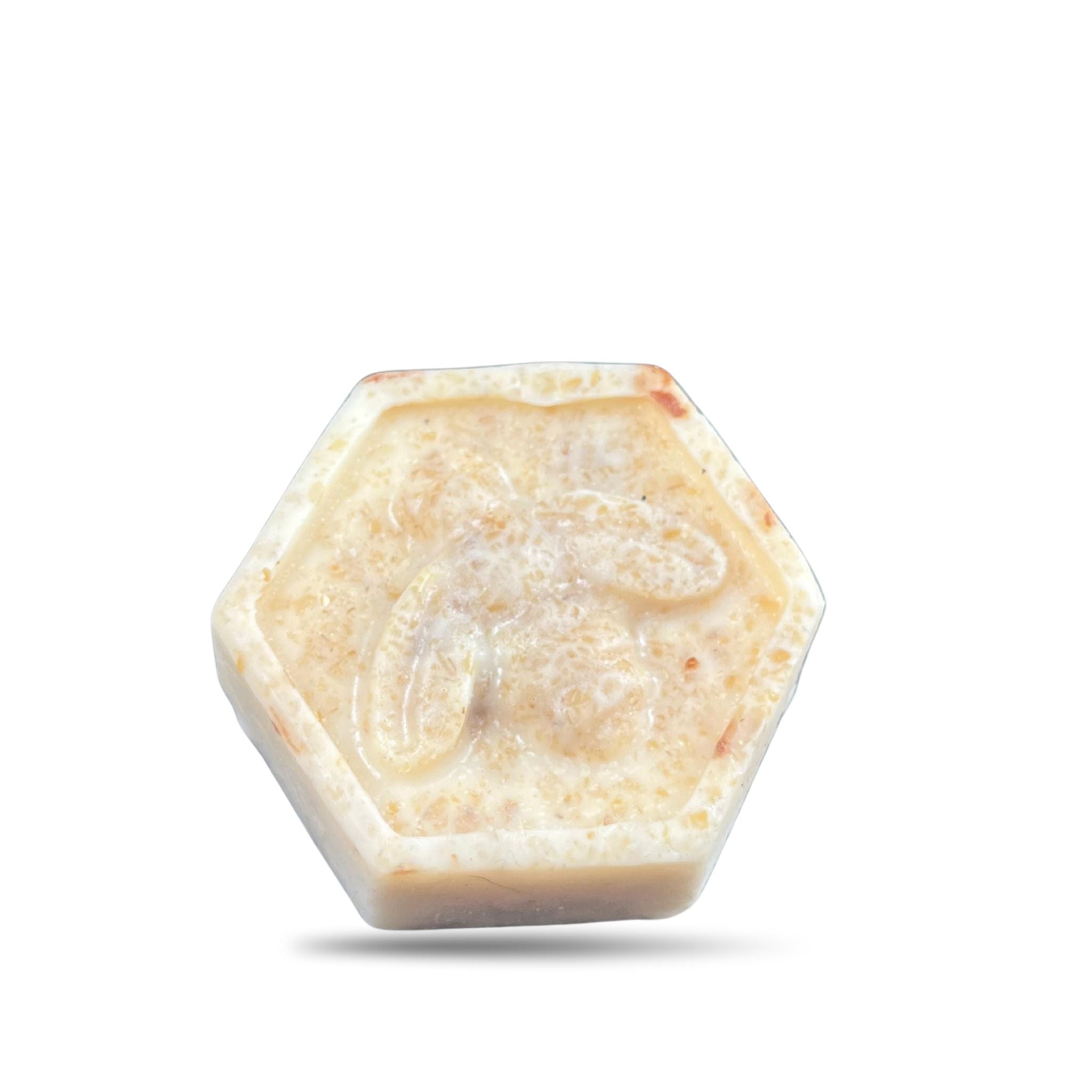 Jabón Artesanal de Miel con Avena (100 gr) - Exfoliación Suave | Néctar del Mayab