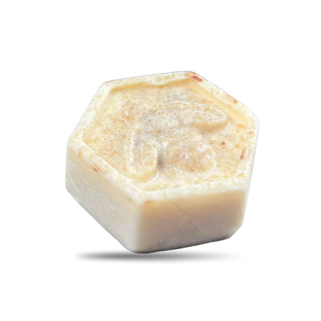 Jabón Artesanal de Miel con Avena (100 gr) - Exfoliación Suave | Néctar del Mayab