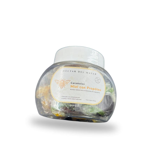 Caramelos de Propóleo y Miel (150 gr) - Alivio de Garganta | Néctar del Mayab