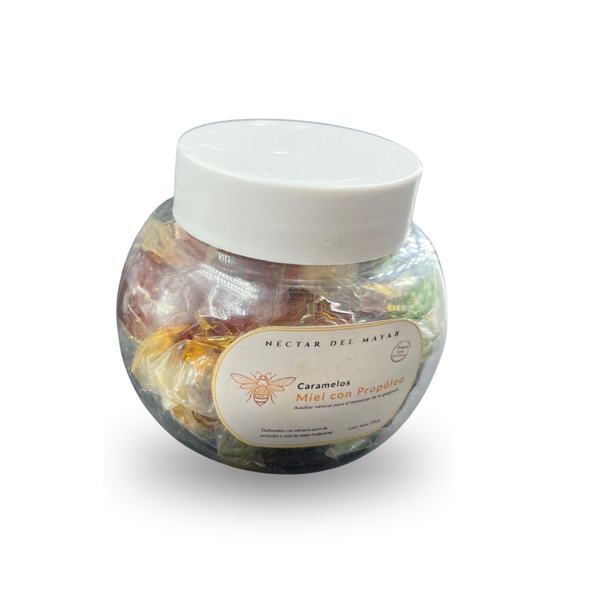 Caramelos de Propóleo y Miel (150 gr) - Alivio de Garganta | Néctar del Mayab