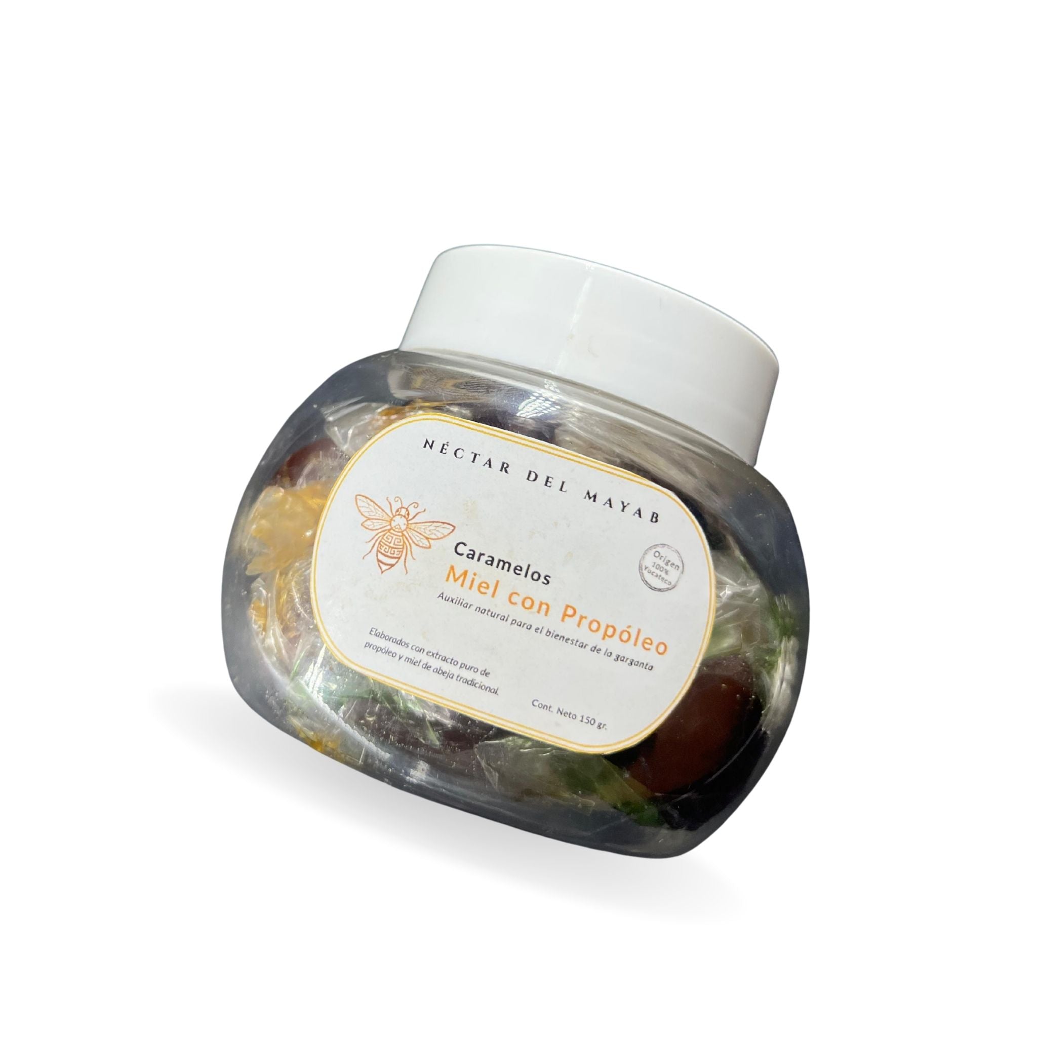 Caramelos de Propóleo y Miel (150 gr) - Alivio de Garganta | Néctar del Mayab