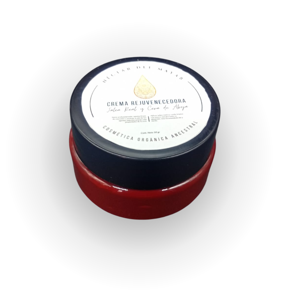 Crema Rejuvenecedora de Jalea Real (50 gr) - Nutrición Nocturna | Néctar del Mayab