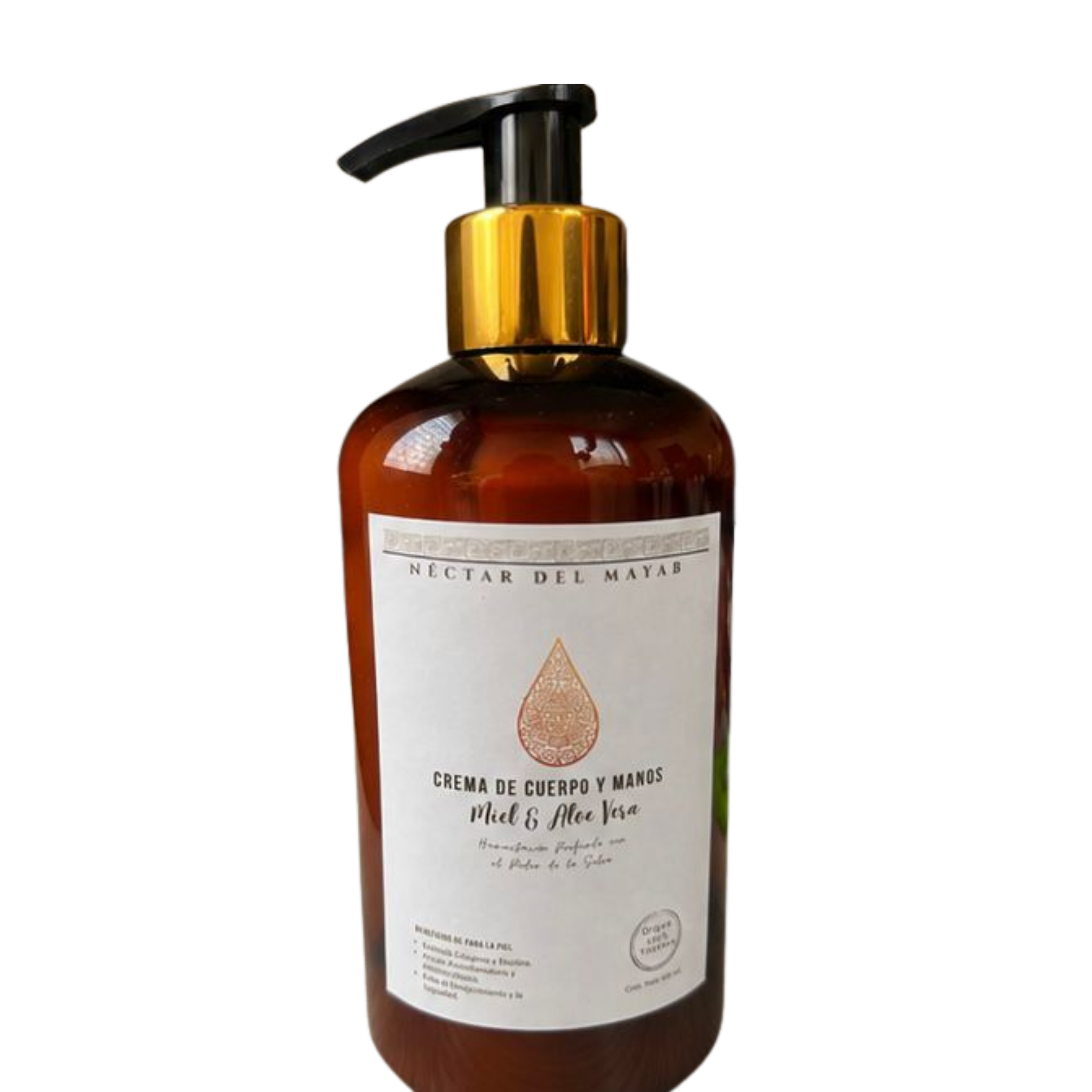 Crema Corporal de Miel y Aloe Vera Familiar (400 ml)