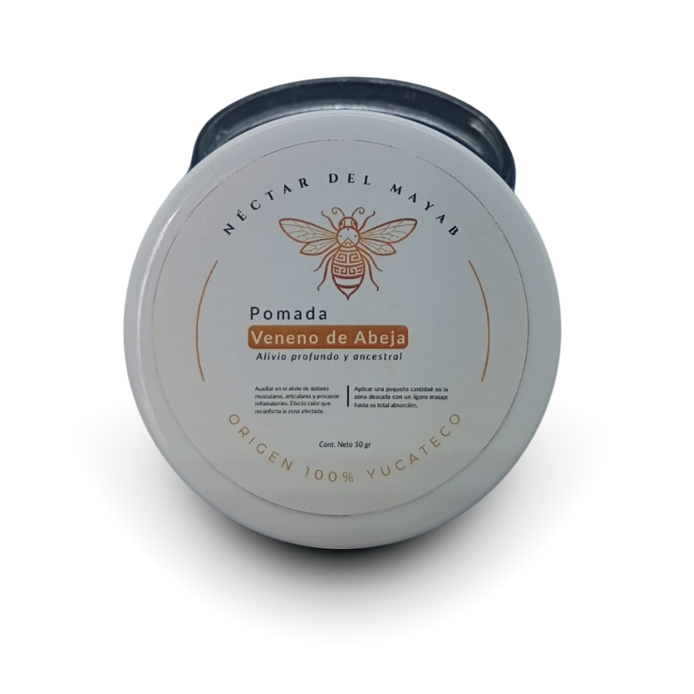 Pomada de Veneno de Abeja (Apitoxina) 50g - Alivio Muscular | Néctar del Mayab